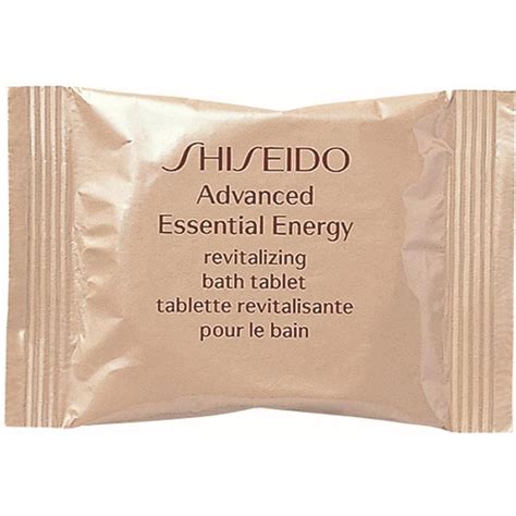 SHISEIDO Essential Energy Revitalizing Bath Tablet .